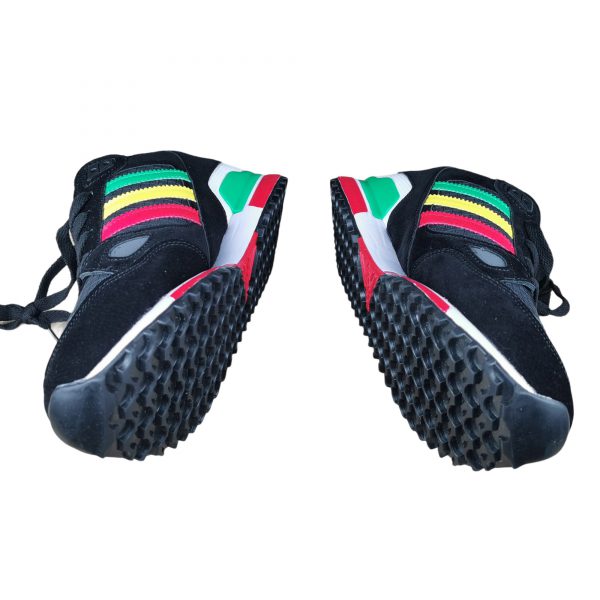 ZX750 Red Yellow Green shoe kasut